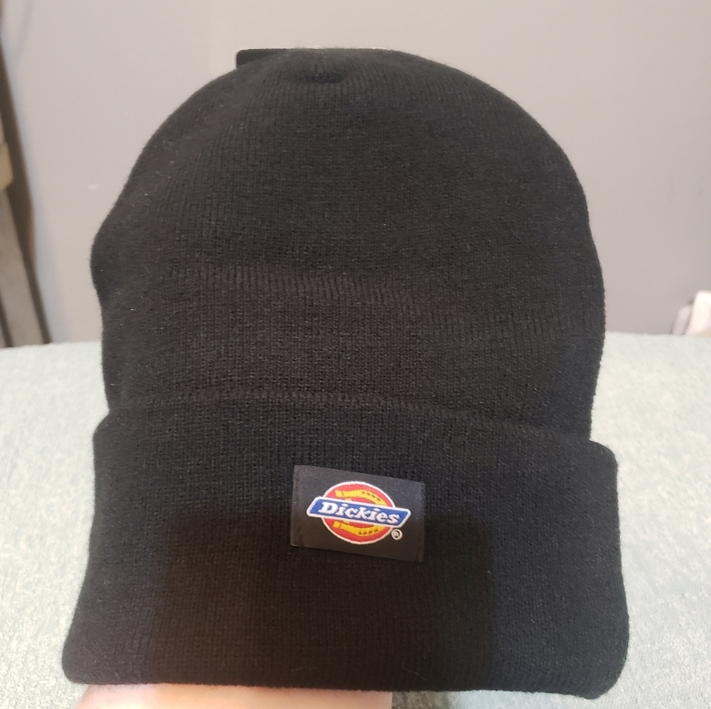 Dickies Men's Cuffed Beanie‎ Black NWT
